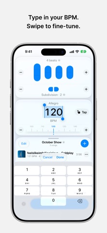Metronome++: BPM Finder Screenshot 5 of 7