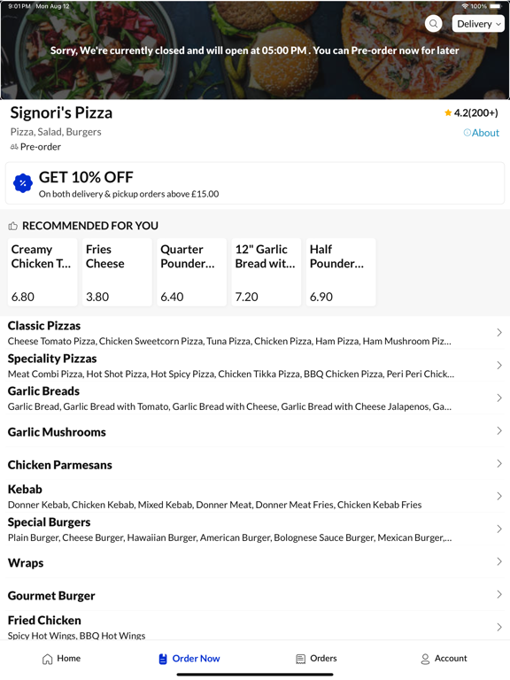 Screenshot #6 pour Signori's Pizza Rotherham