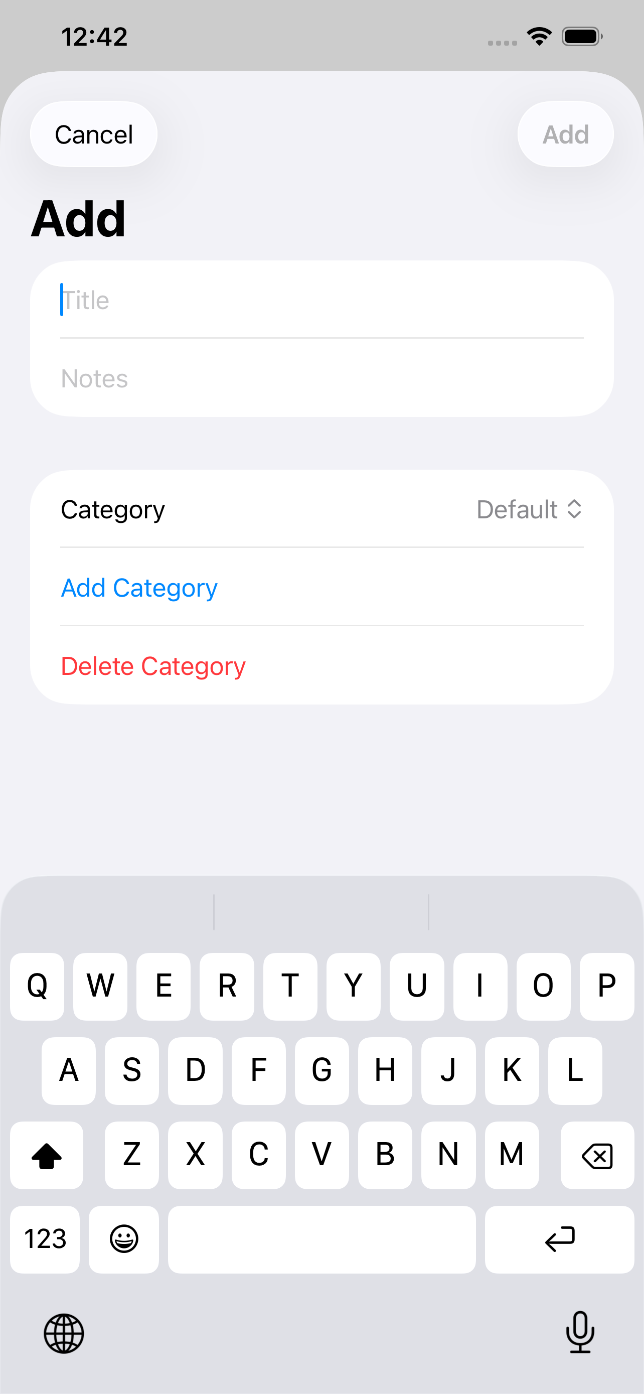 Things_To_Take screenshot 2