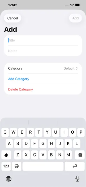 Things_To_Take screenshot 2