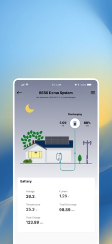 JGNE PowerHub iPhone screenshot