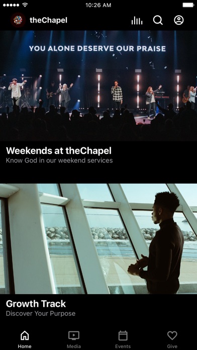 theChapel App Screenshot