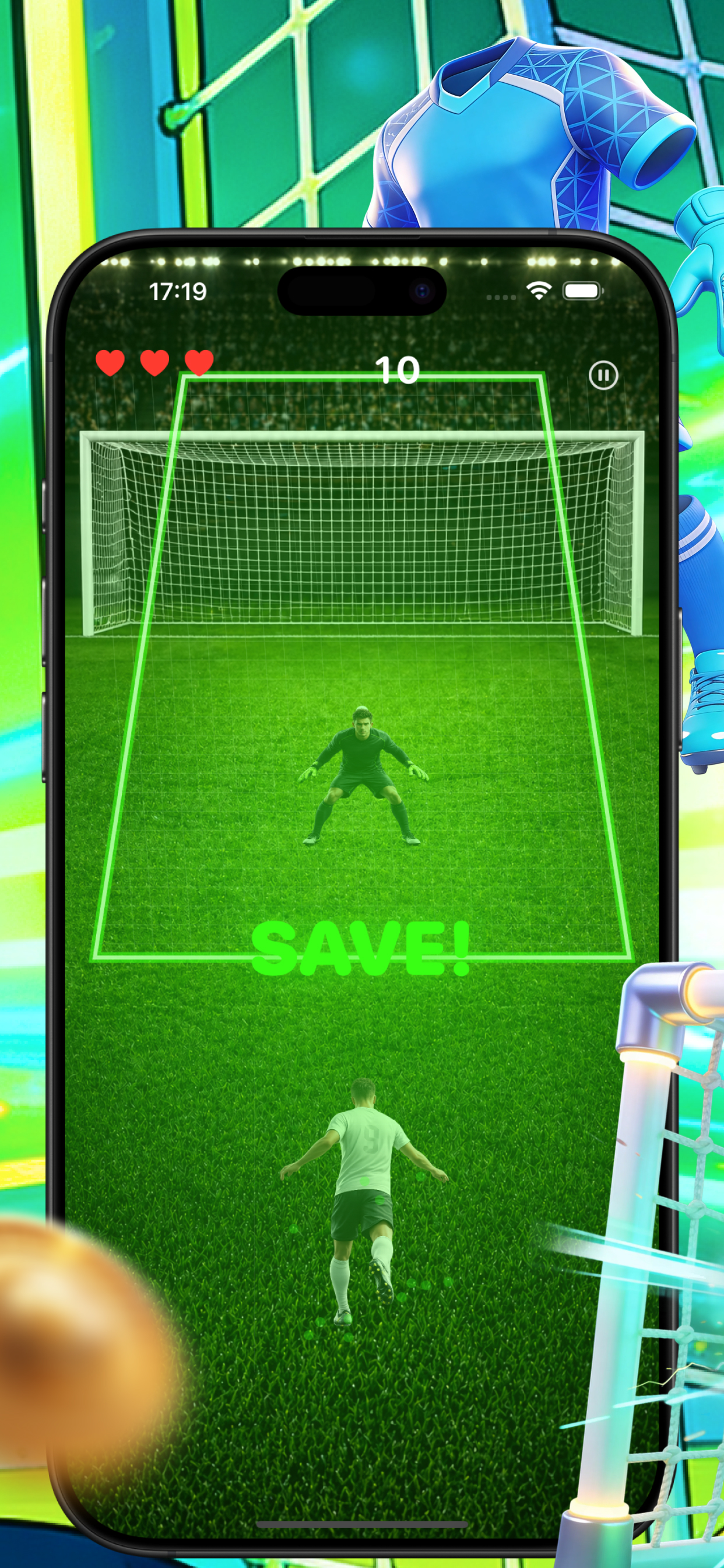 Goalkeeper Reflexity