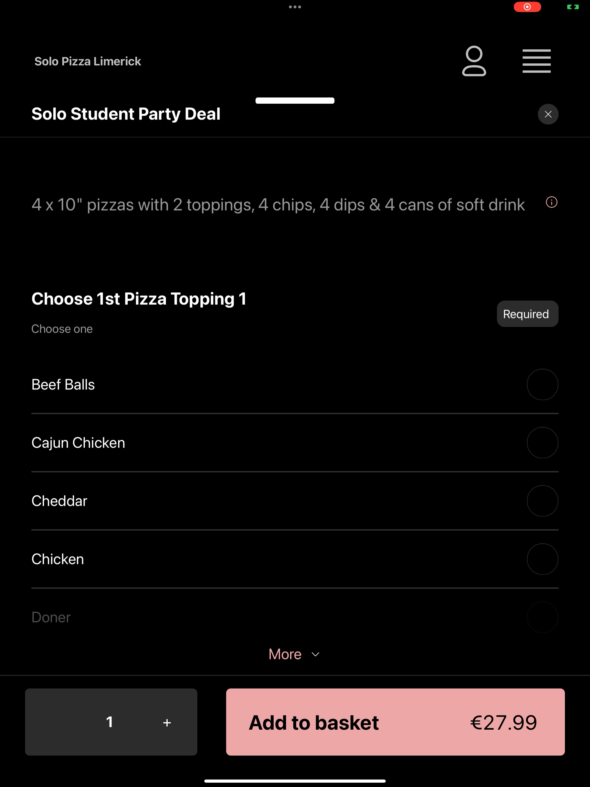 Solo Pizza Limerick screenshot 16