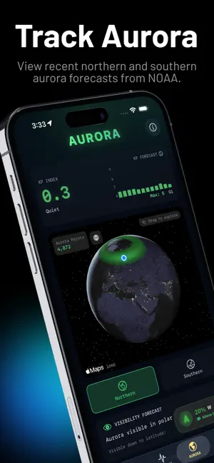 SOL.SWx: Aurora & Sun Tracker screenshot 2
