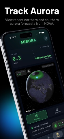 SOL.SWx: Aurora & Sun Tracker screenshot
