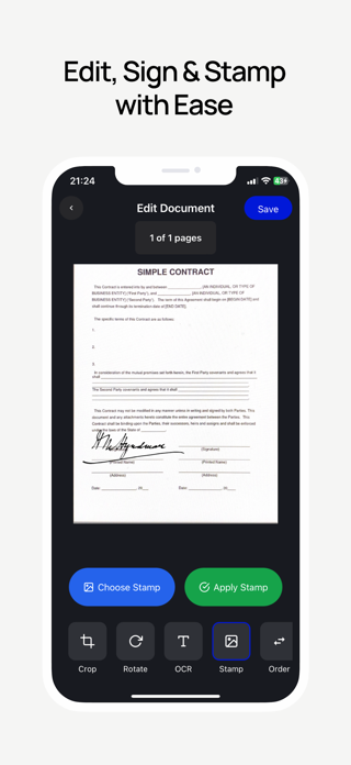 SmartX: PDF Doc Scanner Screenshot 2 of 5
