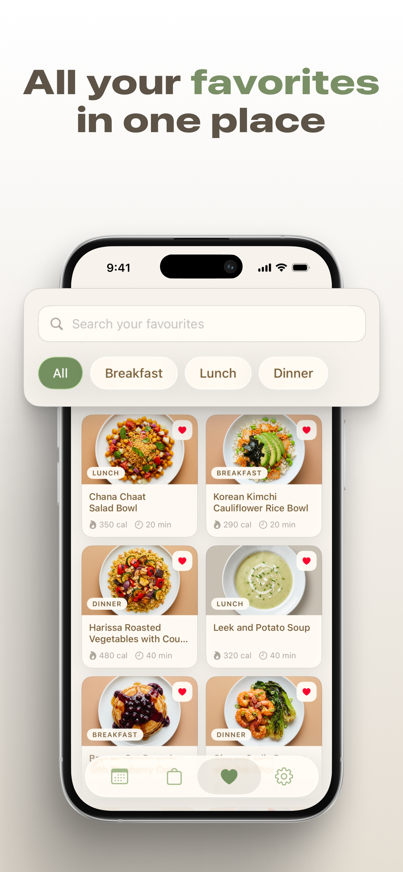 Yumli - Meal Planner & Menu screenshot 4