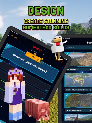 Farming & Wilderness for MCPE iPad screenshot