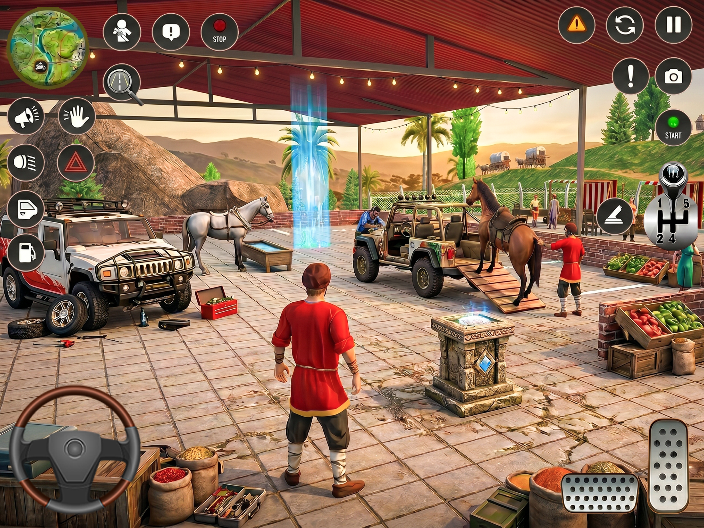 Visit Offroad Area Missions screenshot 8