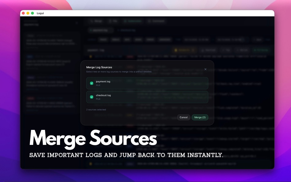 #4. Logui (macOS) Von: Marcos Lima