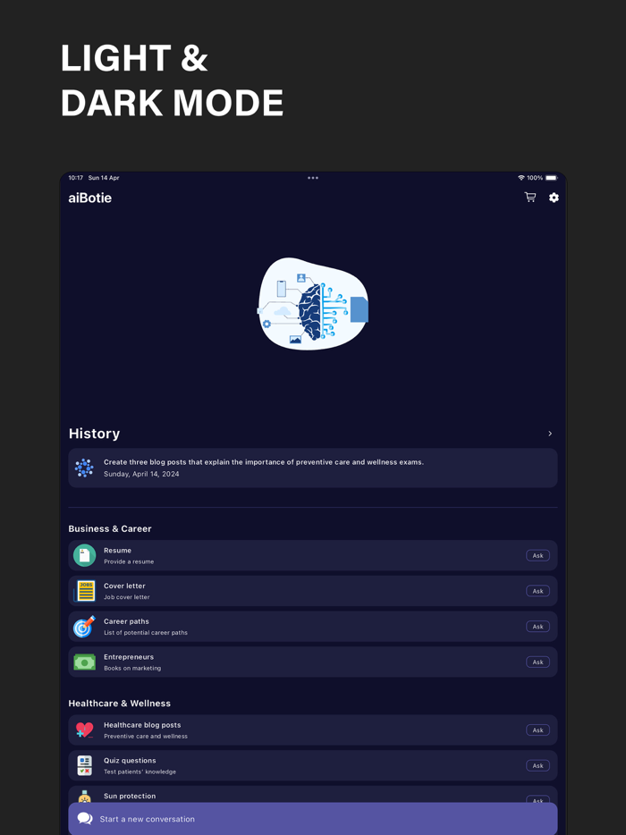 aiBotie AI Chat Assistant
