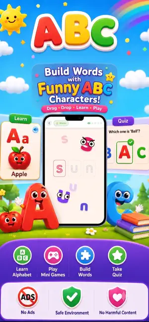 Abc English Kids -Learn & Play screenshot 3