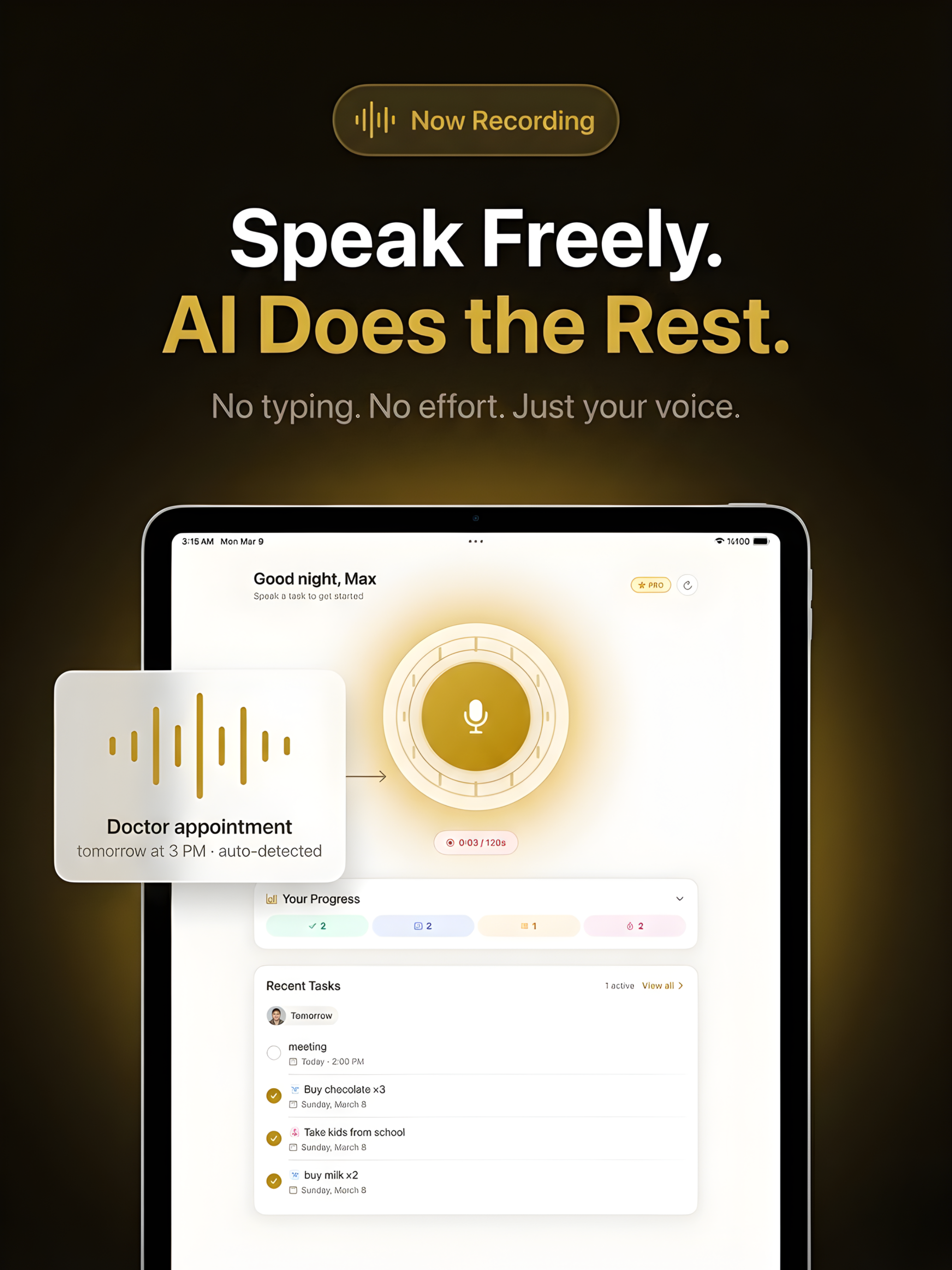 Voxify Voice to Task