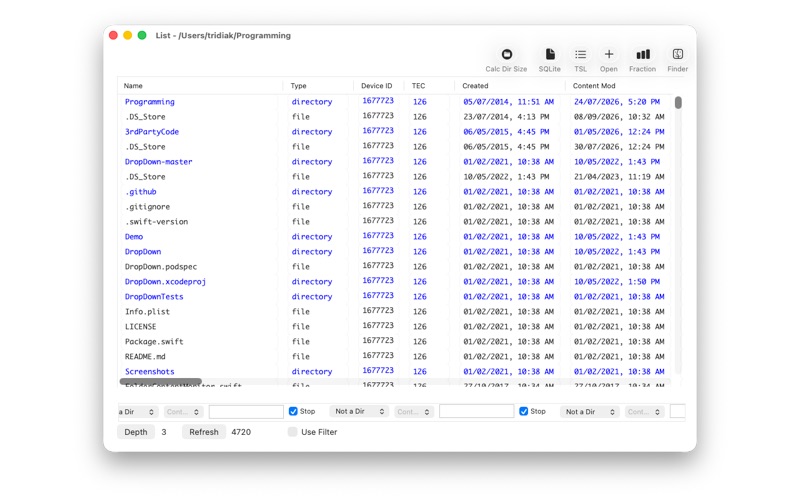 App screenshot
