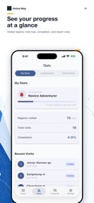Visited Map: Travel Tracker screenshot