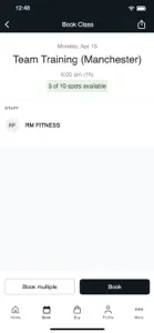 RM Fitness screenshot #3 for iPhone