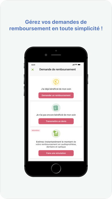 Mutuelle MGEN Espace personnel Screenshot