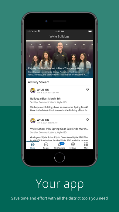 Screenshot 1 of D.C. Everest School District App