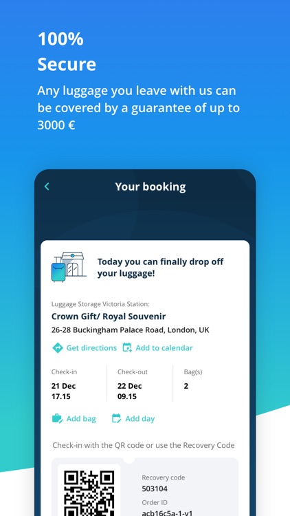 Radical: Luggage Storage screenshot-4