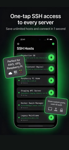 SSH Quick Connect: Pro Client Screenshot 1 of 5