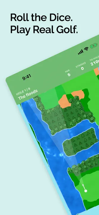 Pocket Golf - Dice Golf screenshot 1