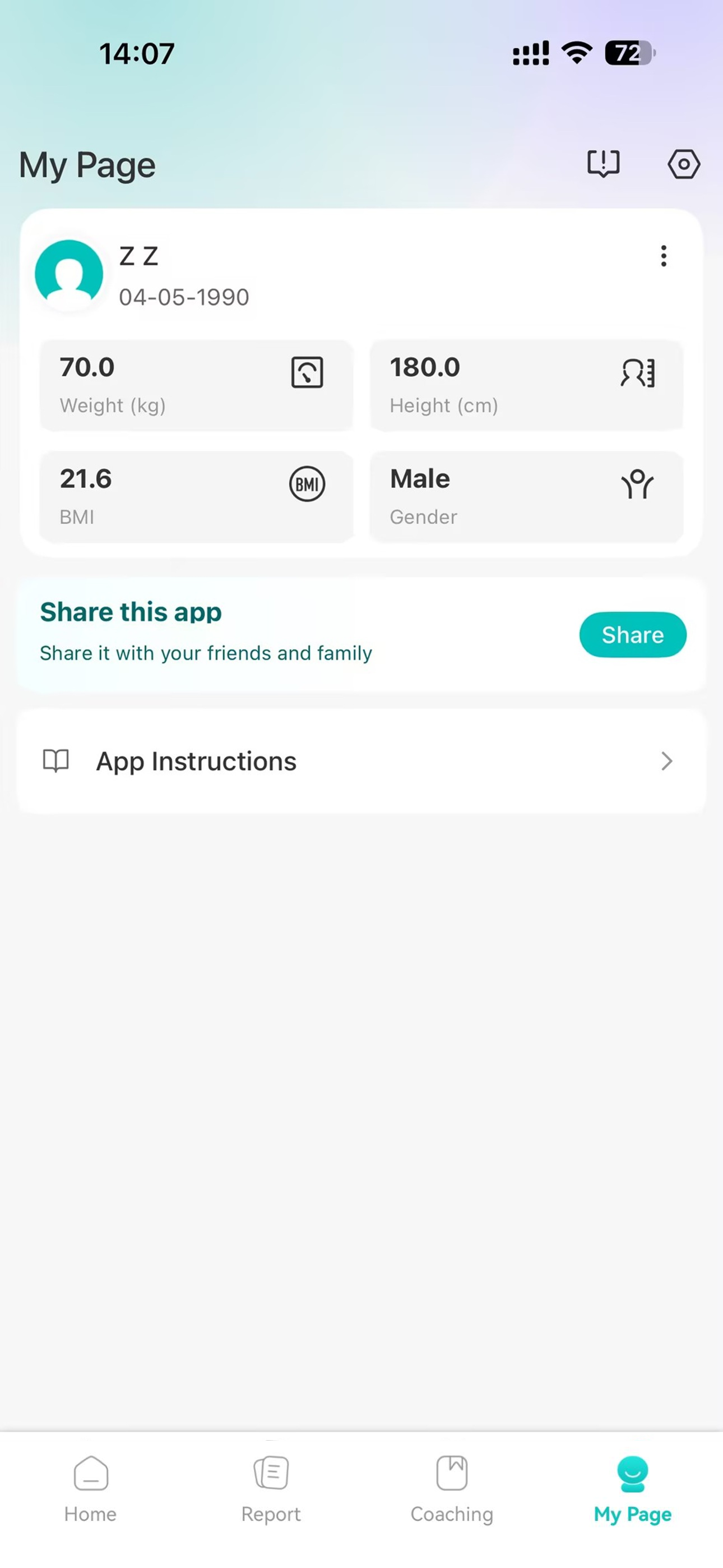PAP Link Lite: Health Manager