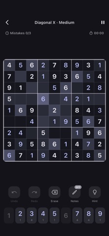 Sudoku Nexus: Killer & X Screenshot 8 of 10