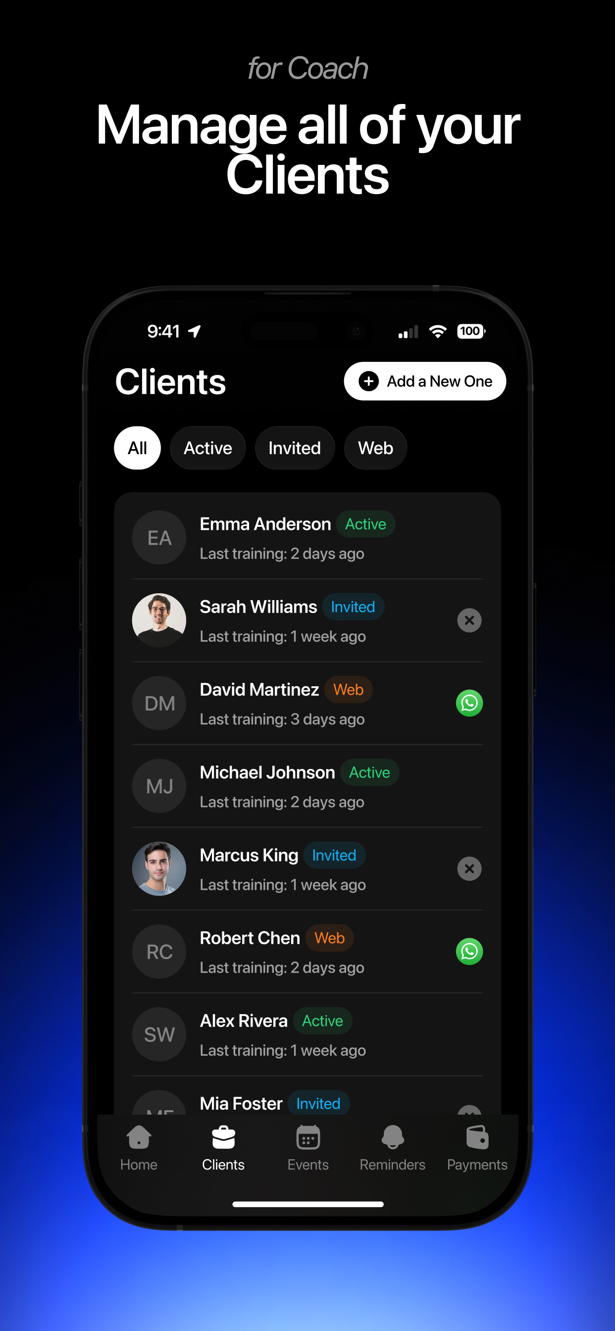 Coach One: Training Platform screenshot 5