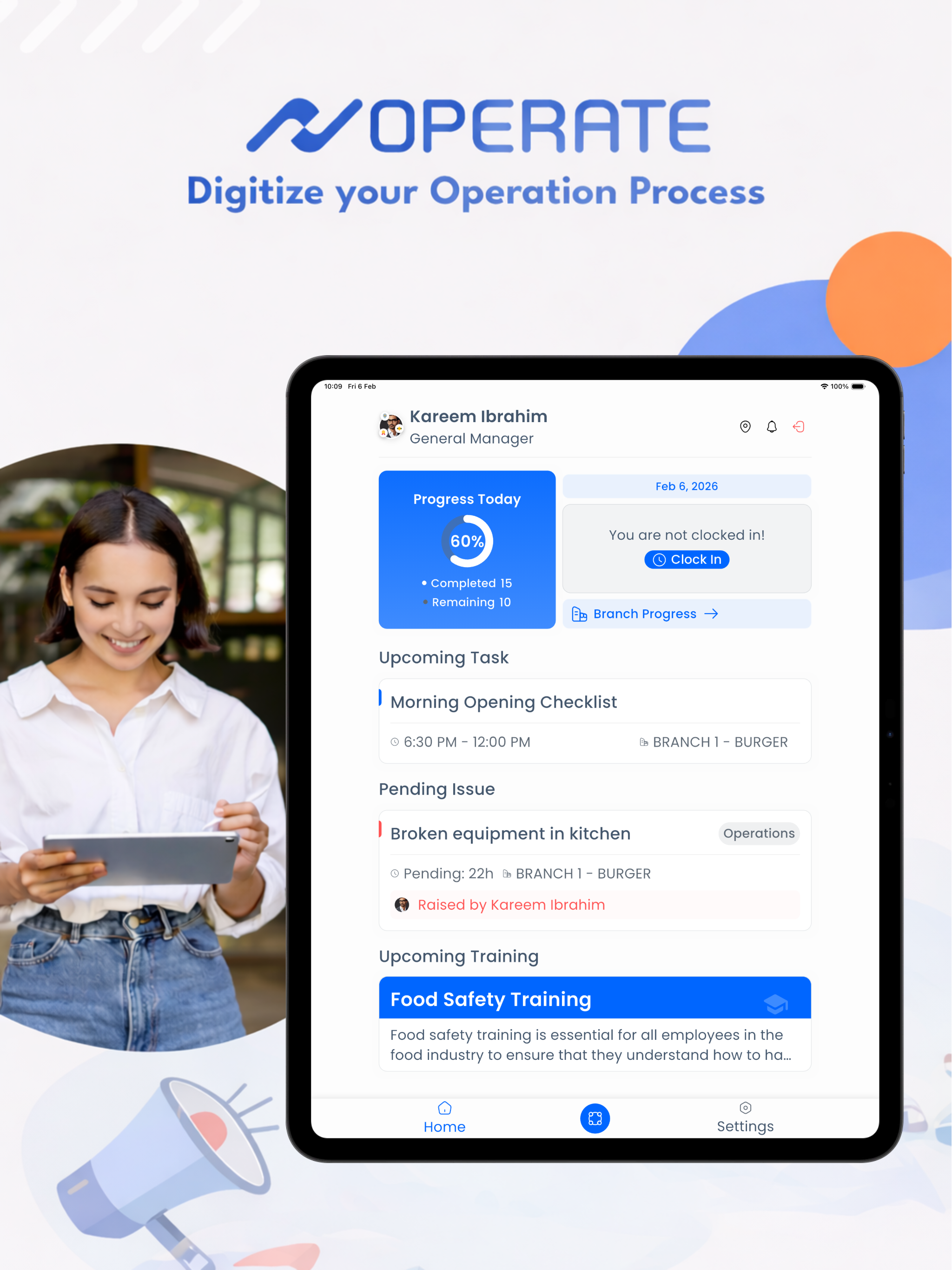 Operate App