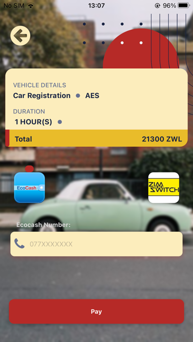 City Parking Assist Screenshot