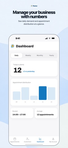 Appointment Calendar: Planize iPhone screenshot