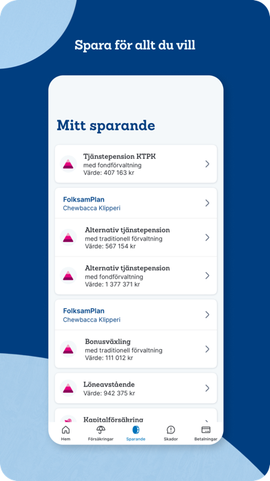 Folksam Försäkringsbolag iPhone screenshot 5