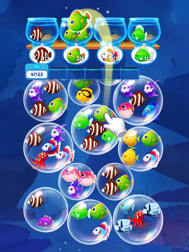 Fish Sort Puzzle - Bubble Jam screenshot 8