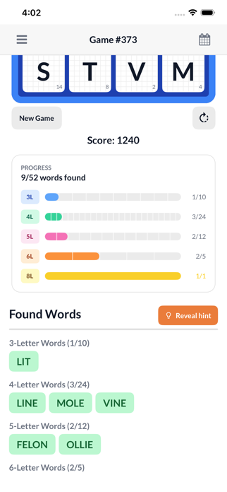 WordHunt.io Screenshot 2 of 6