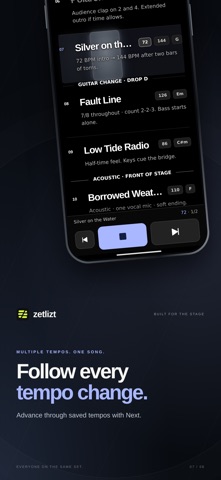 Zetlizt: Setlists for Bands screenshot 7