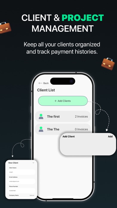Invoice Maker - Bill Organizer iPhone screenshot 3 - Business app