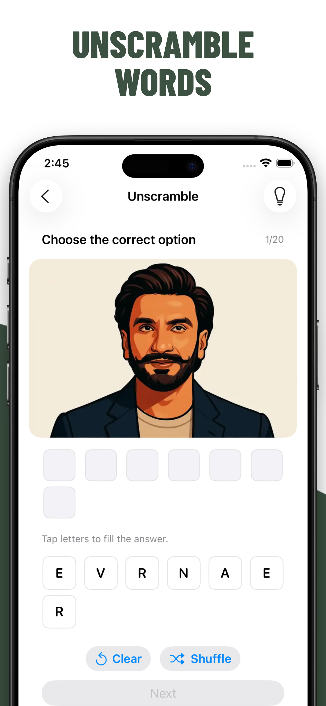Guess Famous People Quiz screenshot 5