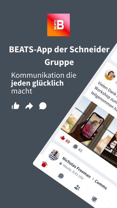 Screenshot #1 pour BEATS-App der Schneider Gruppe