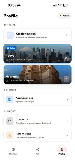 Travel Planner : Trippa iPhone Ekran Görüntüsü 6