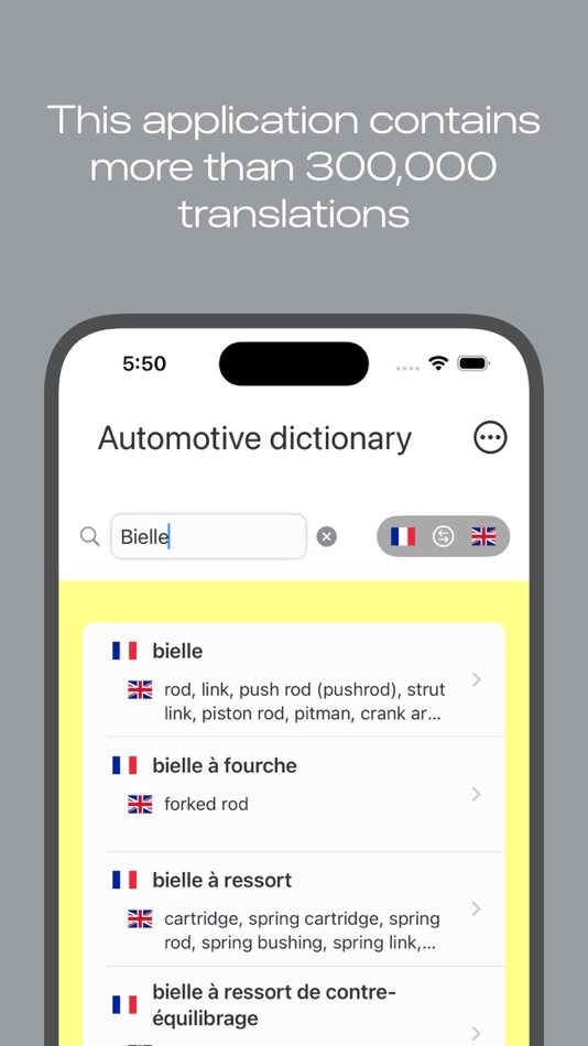#2. Dictionary of Automotive (iOS) Podle: Jérôme Goursau