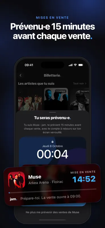 Jam: Concerts & Musique screenshot 5 of 8