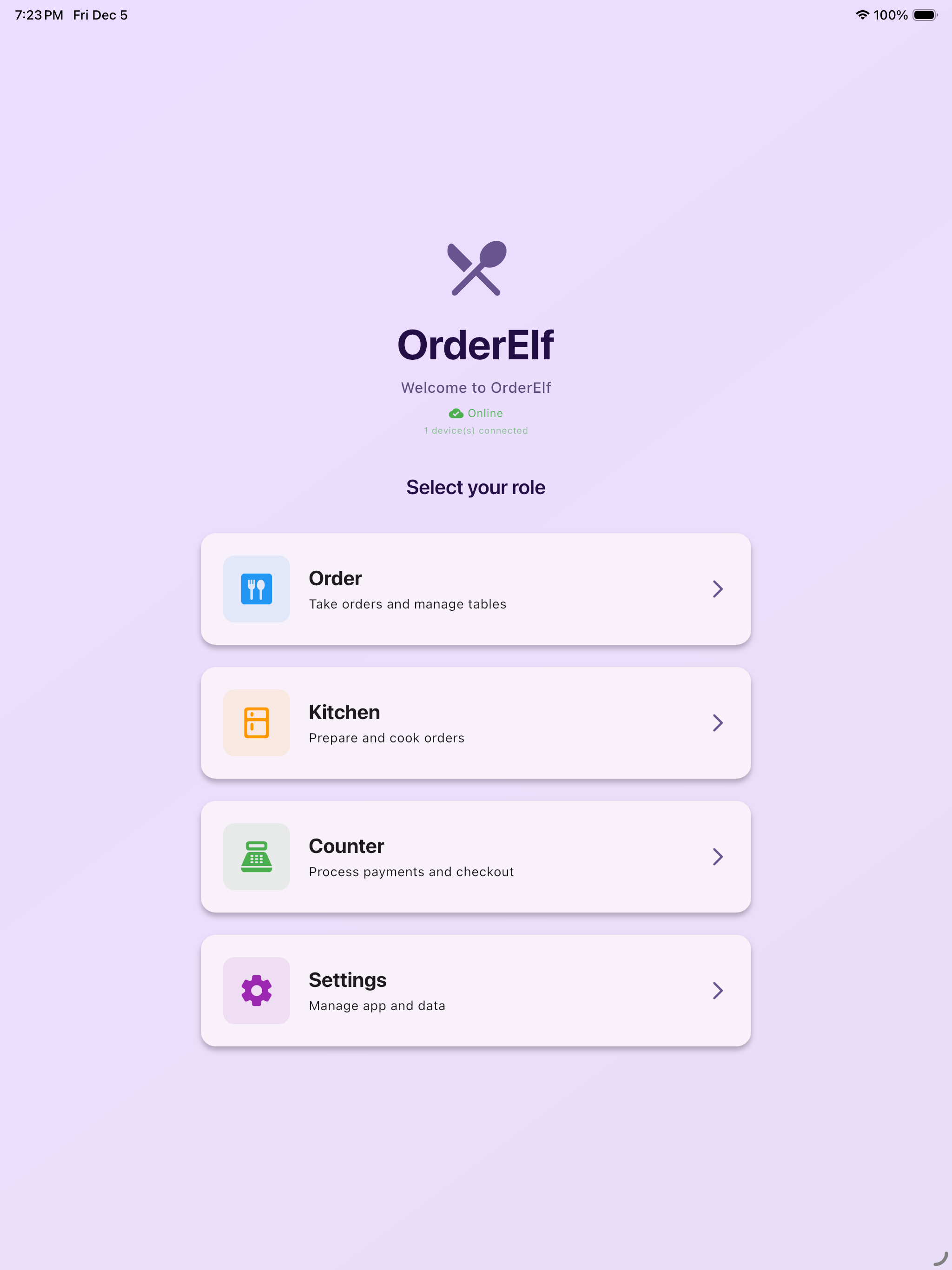 OrderElf