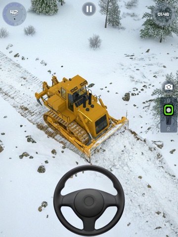 Snow Plow Truck: Digger Sim 3D iPad screenshot