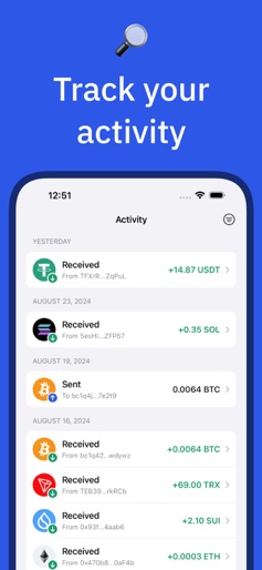 Gem Wallet: Bitcoin, USDT, BNB screenshot 6