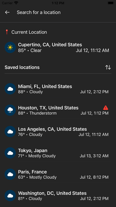 Tenki Weather Screenshot 4 - AppWisp.com Tenki Weather Screenshot 4 - AppWisp.com