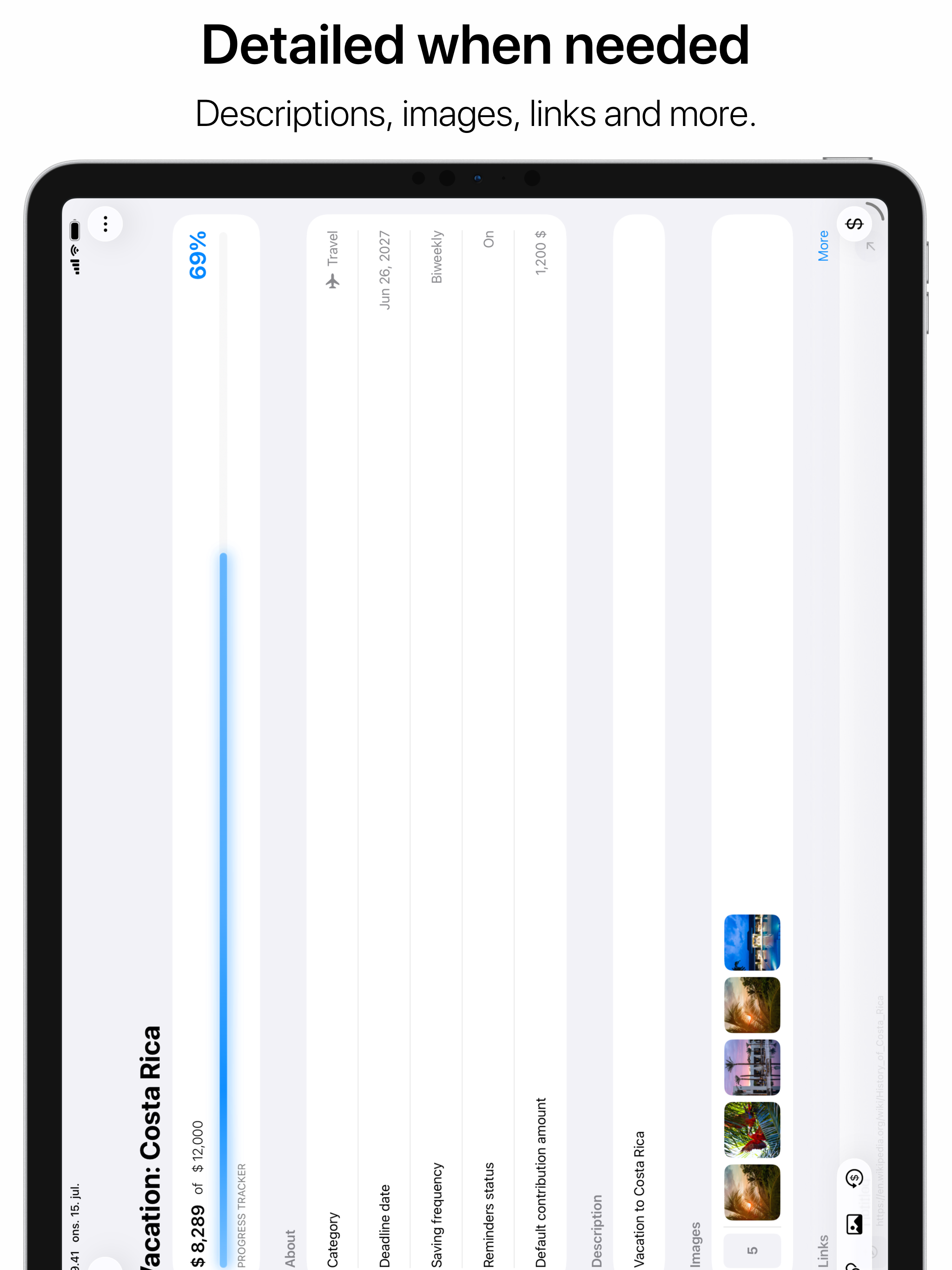 Savings - Savings Goals app screenshot 10