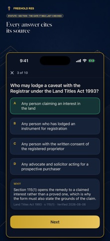 RES Exam Prep: Freehold screenshot 2
