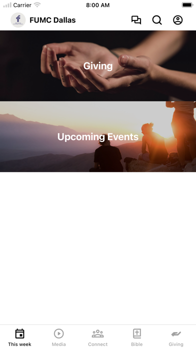 FUMC Dallas iPhone screenshot 1 - Education app