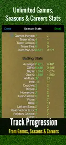 Baseball Stats Tracker Touch screenshot #6 for iPhone